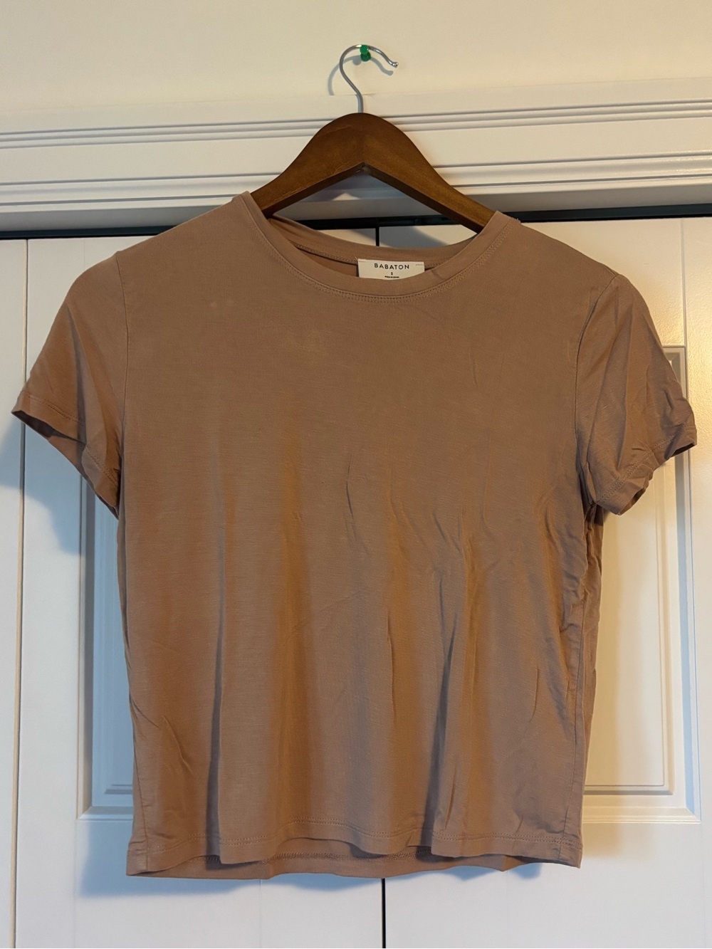 ☀️ Babaton ☀️ tan buttery soft tee